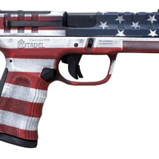 Citadel Centurion CP9 9mm, 4" Barrel, Optic Ready, American Flag Cerakote, 14rd