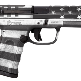 Citadel Centurion 9mm, American Flag Gray Polymer, Optic Ready, 14rd