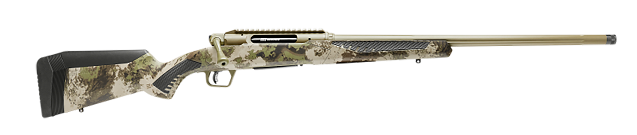 Savage Impulse 6.5 Creedmoor, 22" Threaded Fluted Barrel, Woodland Camo, 4rd