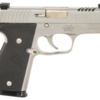 Kahr K9 9mm, 3.5" Barrel, Stainless Steel, Night Sights, 7rd