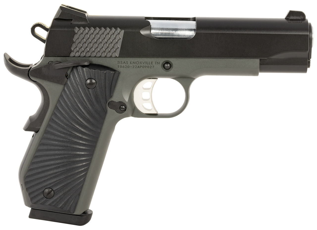 SDS 1911 Stingray Carry 45 ACP, 4.25" Barrel, Dark Gray Cerakote, 8rd
