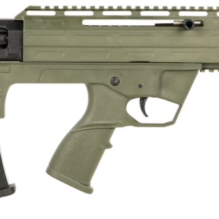 Tokarev USA TBP 12 Ga, 18.50" Barrel, OD Green Adjustable Cheekrest Stock, 5rd