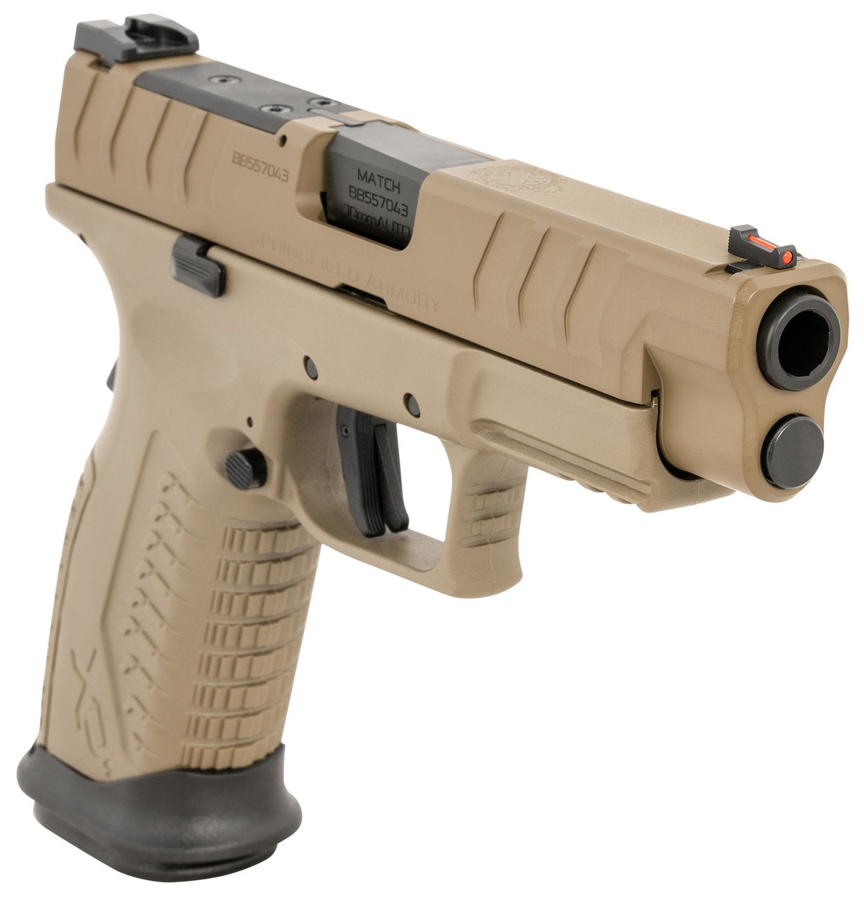 Springfield XDM Elite10mm, 4.5" Barrel, Optics Ready, Flat Dark Earth, 16rd - Image 3