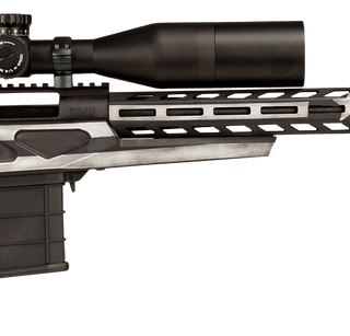 HOWA M1500 6.5 Creedmoor, 24" Barrel, 4-16x50 Scope, American Flag Chassis, 10rd