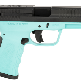 FMK Mach 9 9mm, 4" Barrel, Optics Ready, Blue Jay Frame, 10rd