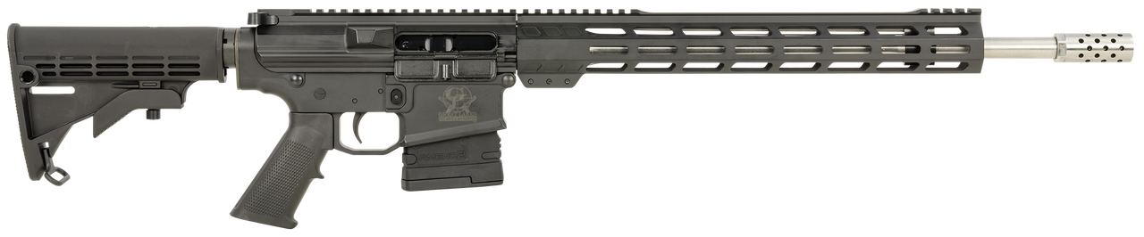Great Lakes Firearms AR-10 308 Win, 18" Stainless, Black, 20rd