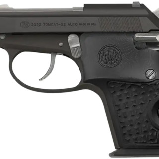 Beretta 3032 Tomcat "Silver-Black Gorilla" 32 ACP, 2.9" Barrel, 7rd