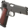 Fusion Firearms 1911 Freedom Gold 9mm, 4.25" Barrel, Black, Red Grips, 8rd - Image 3