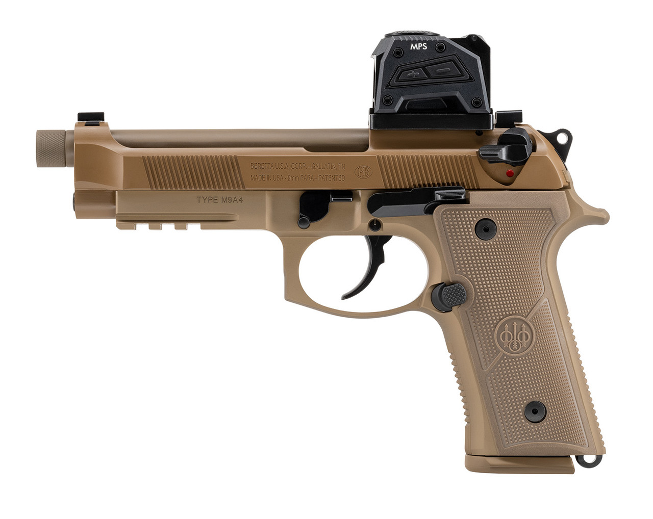 Beretta M9A4 G 9mm, 5.2" Barrel, Flat Dark Earth, 15rd - Image 5