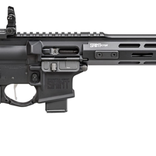 Springfield SAINT Victor 9mm 16", B5 Sytems Bravo Stock, Flip-Up Sights, Blast Diverter 10rd