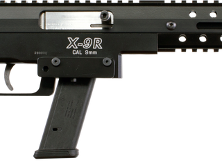 Excel X-Series X-9R 9mm 16" 17rd Black 6 Position Synthetic Stock Black Aluminum Receiver