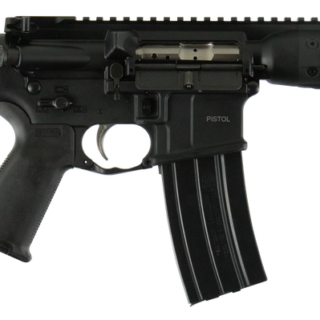 LWRC Direct Impingement AR-15 5.56/.223, 10.5" Barrel, No Brace, Black, 30rd