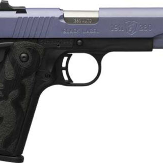 Browning 1911 Black Label 380 ACP, 4.25" Barrel, Crushed Orchid Cerakote, 8rd