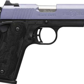 Browning 1911 Black Label 380 ACP, 3.58" Barrel, Crushed Orchid Cerakote, 8rd