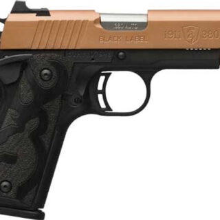 Browning 1911 Black Label 380 ACP, 3.63" Barrel, Copper Cerakote, 8rd