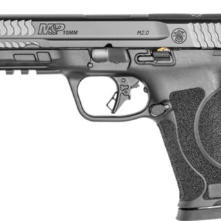 Smith & Wesson M&P 2.0 OR 10mm, 4.6" Barrel, 3-Dot Sights, No Manual Safety, Black, 15rd