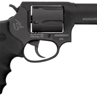 Taurus Defender 605, 357 Mag, DASA, 3" BBL, Black Steel Frame, Hogue Grips, Front Night Sight, 5Rnd