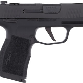 Sig P365X, 9mm, 3.1" Barrel, Night Sights, Optic Ready, Manual Safety, Black, 10rd