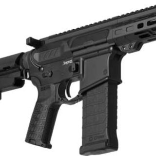 CMMG Banshee MK4 5.7x28mm 5" Barrel, Armor Black Cerakote, Black Nitride Barrel Synthetic CMMG 6 Position RipBrace Black Polymer Grip, 40rd