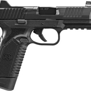 FN 545 Tactical .45 ACP, 4.71" Barrel, Black, Suppressor Height Night Sights, 15/18rd