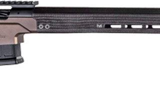 Christensen Arms Modern Precision .338 Lapua Mag, 27" Threaded Carbon Fiber Barrel, Black Nitride Finish, Desert Brown Anodized Folding Stock, 3rd