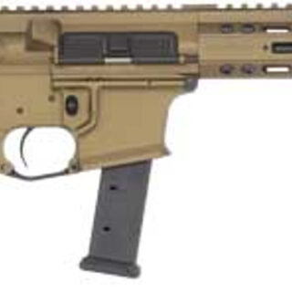 Christensen Arms CA9mm, 9mm, 10.5" Carbon Fiber Barrel, Bronze, 9.25" M-Lok Handguard, No Brace, 21rd