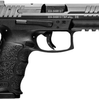 HK VP9-B, 9mm, 4.09" Barrel, Black, Optics Ready, 3 Dot sight, Push Button Mag,  10rd
