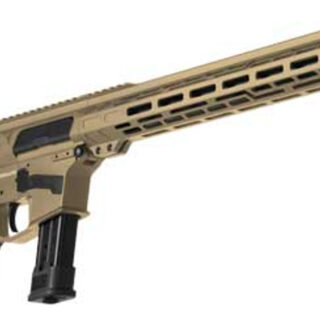 CMMG Resolute MK17 9mm, 16.1" Barrel, Coyote Tan Cerakote Aluminum Rec, Chrome Moly Barrel, Black Adjustable RipStock, 21rd