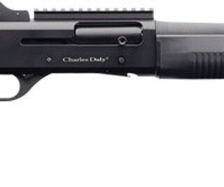 Charles Daly 601 DPS, 12 Ga 3", 18.5" Barrel, Black Color, Right Hand, Improved Cylinder/Modified/Full Beretta/Benelli Mobil Chokes, Ghost Ring Sight, Synthetic Pistol Grip Stock, 5rd