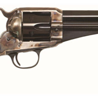 Cimarron 1875 Outlaw .44-40 Win, 5.5" Barrel Walnut Grips, Color Case Hardened, 6rd