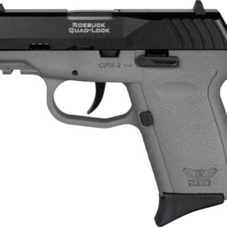 SCCY CPX-2 Gen 3, 9mm, 3.1" Barrel, Black, Slide, Stealth Gray 3 Dot Sights, 10rd