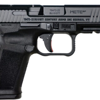 Canik Mete SF OR 9mm, 4.08" Barrel, Black, 3-Dot Sights, 15rd