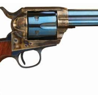 Cimarron P-Model 45 Long Colt, 4.75" Barrel, Case Hardened/Charcoal Blue/Walnut, 6rd