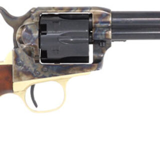 Cimarron Model P Blackpowder 44 Cal, 4.75" Barrel, Blued, Walnut Grips, 6rd