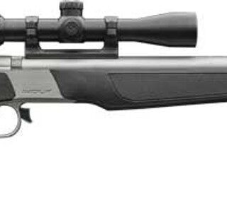 CVA Wolf V2, .50 Caliber 209 Primer 24" Matte Stainless Barrel, Black, 3-9x32mm Scope, 1rd