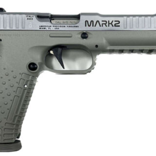 American Precision Strike ONE II 9mm, 5.5" Barrel, Silver, 17rd