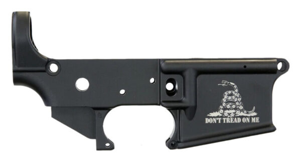 Anderson Don''''t Tread On Me Stripped Lower, Multi-Cal, Black