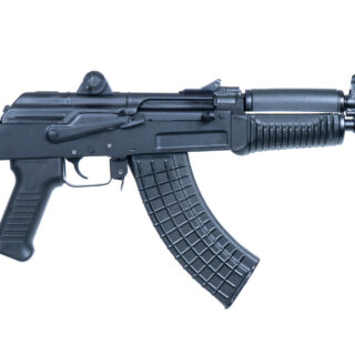 Arsenal SAM7K-34 AK Pistol 7.62x39mm, 8.5" Barrel, No Stock, Polymer, Black, Ships w/ 5rd Mag