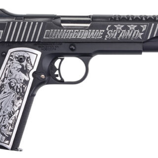 Auto Ordnance 'United We Stand' 1911 .45 ACP, 5" Barrel, Engraved, Black, 7rd