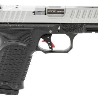 Bul Armory Axe Tomahawk Compact 9mm, 4.02" Fluted Barrel, Optic Cut Stainless Steel Slide, Manual Safety, Black, 15rd