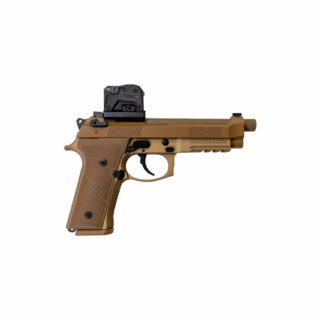 Beretta M9A4 9mm, 6.1" Threaded Barrel, Flat Dark Earth, Steiner Optic, 18rd
