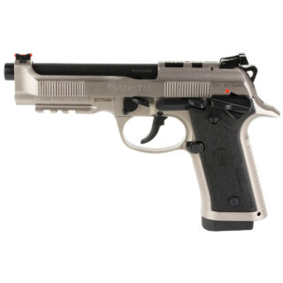 Beretta 92X Performance Carry DA/SA 9mm, 4.9" Barrel, Nistan Finish, Fiber Optic Front/Adj Rear Sight, Optic Ready, 15rd