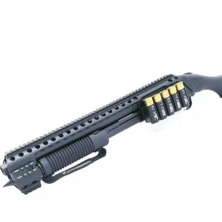 Black Aces Shockwave Qual Rail Side Shell Holder for Mossberg