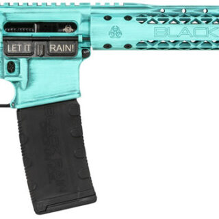 Black Rain Spec+ Fusion 5.56/.223, 16" Barrel, MFT Stock, Tiffany Blue Battleworn, 30rd