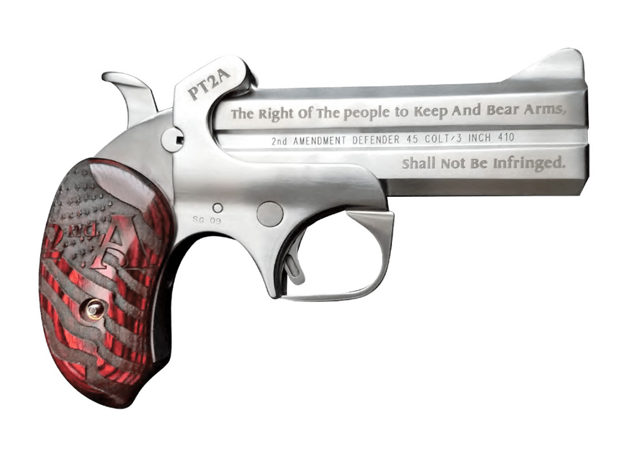 Bond Arms PT2A Derringer 38 Spl/357 Mag, 4.25" Barrel, Rosewood Grips, 2rd