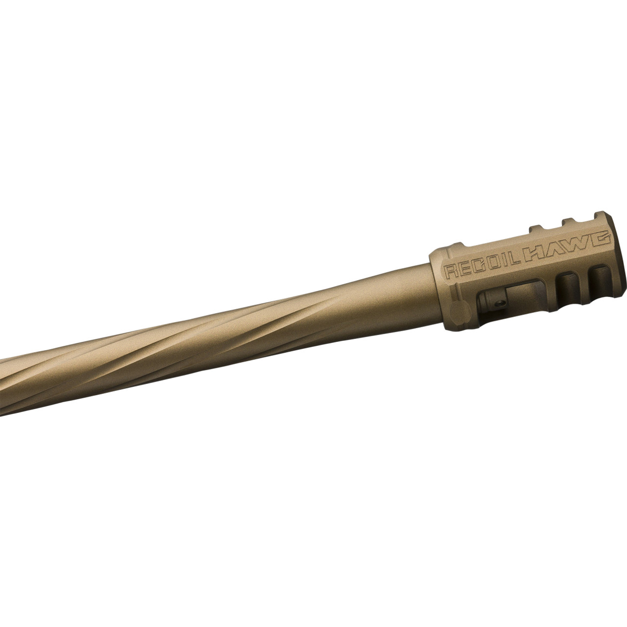 Browning X-Bolt Mountain Pro Burnt Bronze SPR 300 Win Mag 3rd,22" Fluted, Burnt Bronze Cerakote Barrel/Rec, Carbon Fiber Stock With Accent Graphics, Recoil Hawg Muzzle Brake - Image 5