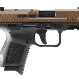 Canik TP9 Elite SC 9mm, 3.6" Barrel, Green FO Front, Optics Plate, Bronze, 15rd