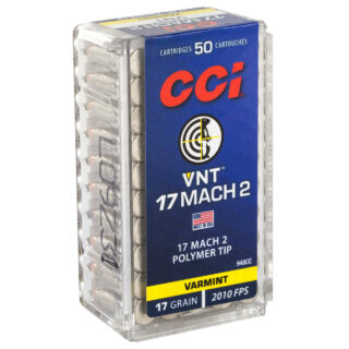 CCI Varmint Rimfire 17 Hornady Mach 2, 17gr, 50rd Box