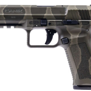 Canik TP9SF 9mm, 4.46" Barrel, Reptile Green, Includes Holster, 18rd