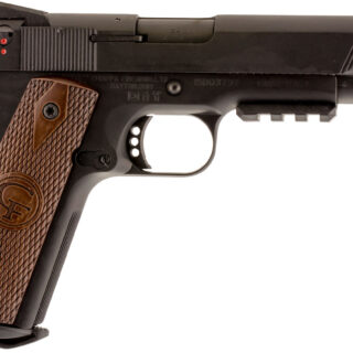 Chiappa Firearms 1911-22 Custom .22 LR, 5" Barrel, FO Front, Walnut Grip, Blued, 10rd